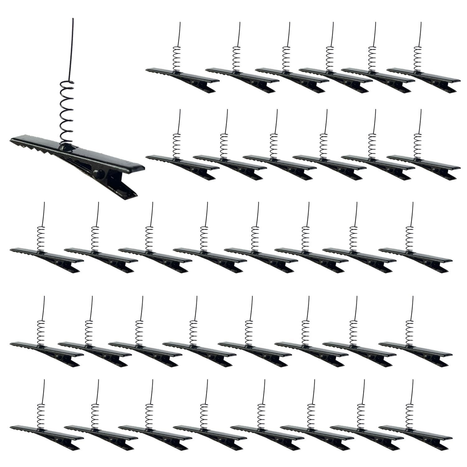 Men Accessories For Beach - 100/200/500Pcs Metal Alligator Clips Duck Billed
