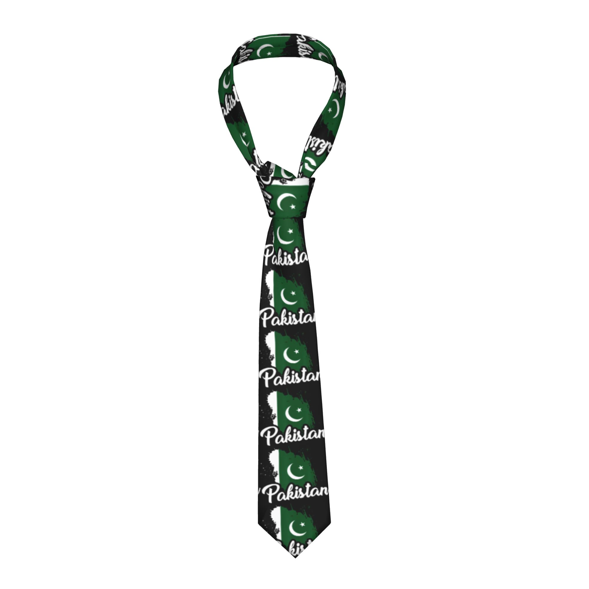 Men Accessories Pakistan - Men's Tie Pakistan Flag Pakistani Neck
