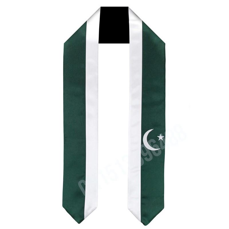 Men Accessories Pakistan - Pakistan Flag Scarf Top Print Graduation