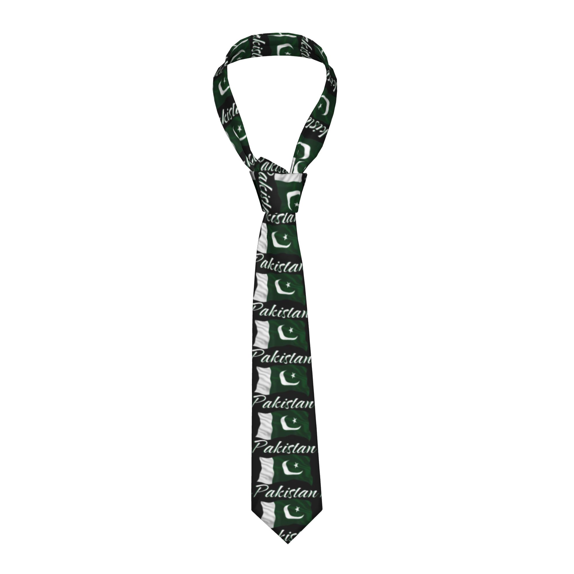 Men Accessories Pakistan - Men's Tie Pakistani Flag Of Pakistan