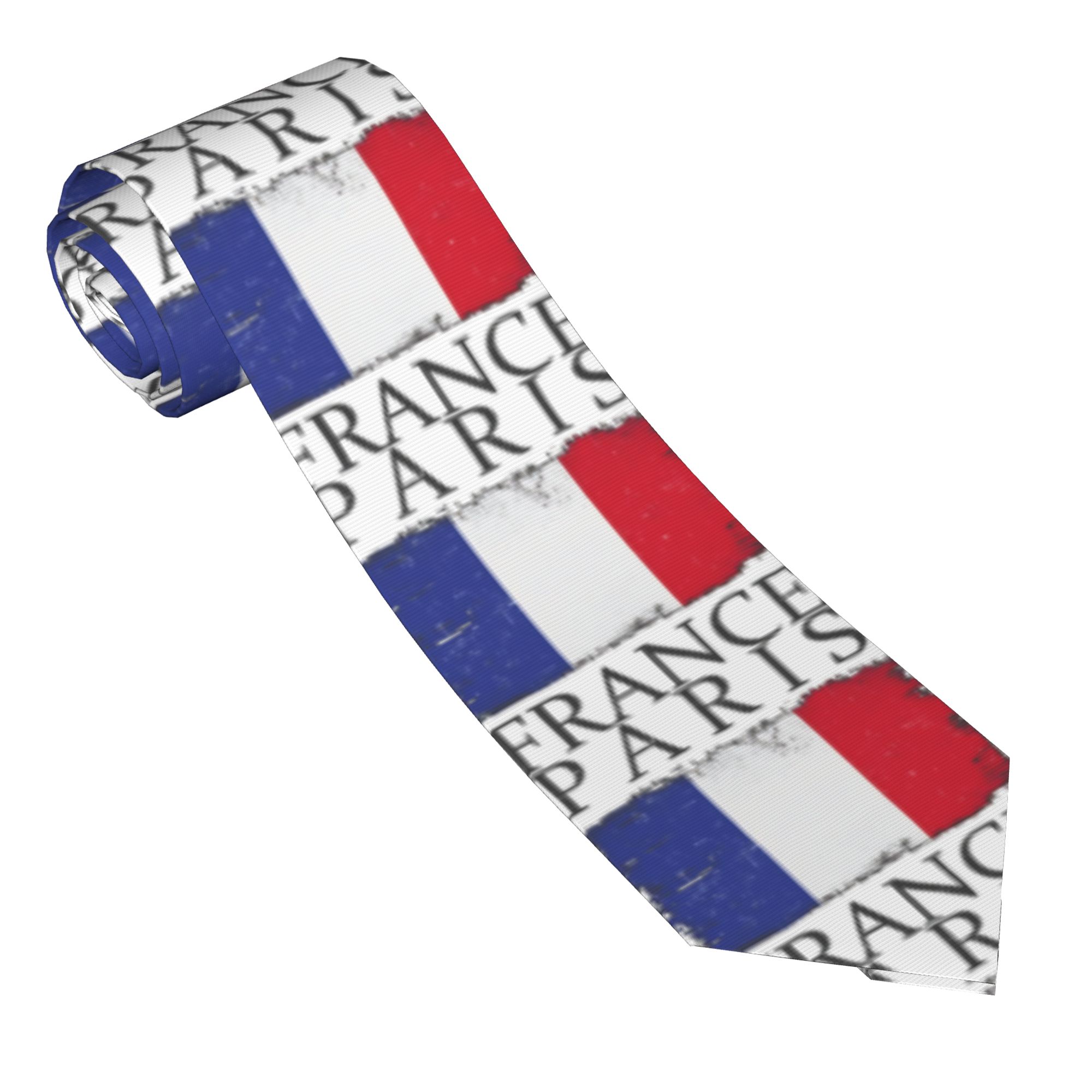 Men's Tie France Flag Capital  - Men'S Accessories Paris review and price