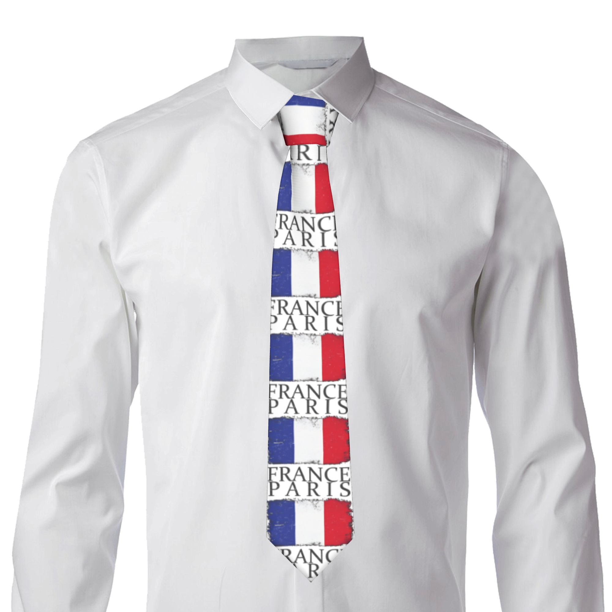 Men's Tie France Flag Capital  - Men'S Accessories Paris review and price