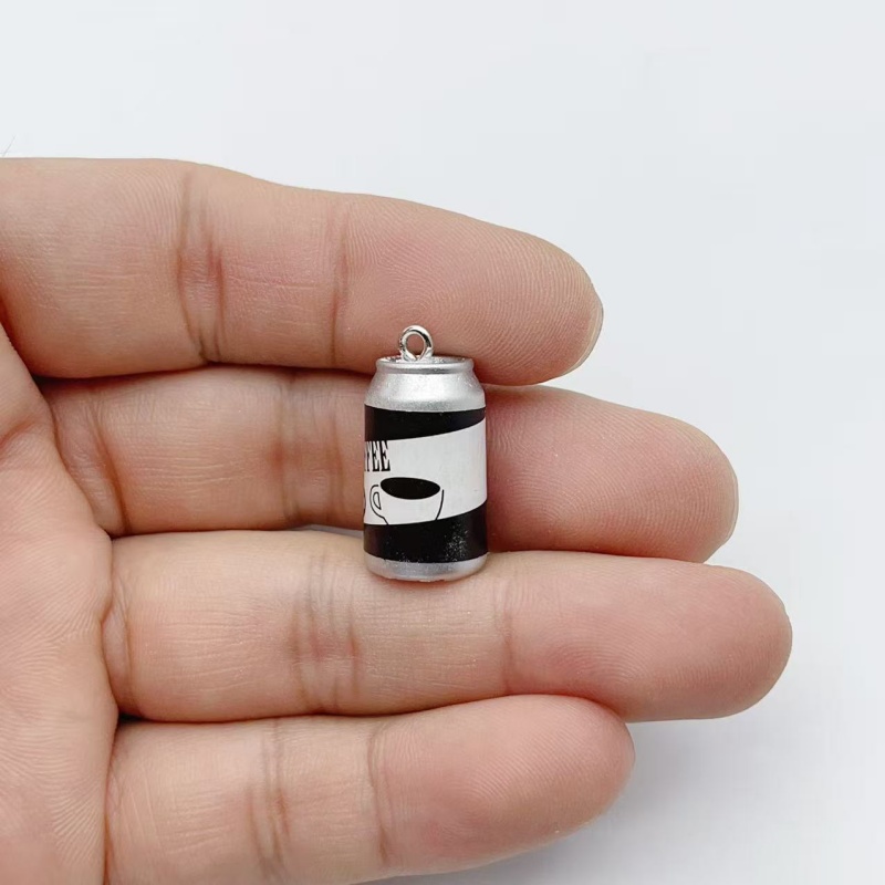10Pcs Mini Simulation Beverage - Men Keychain Accessories review and price