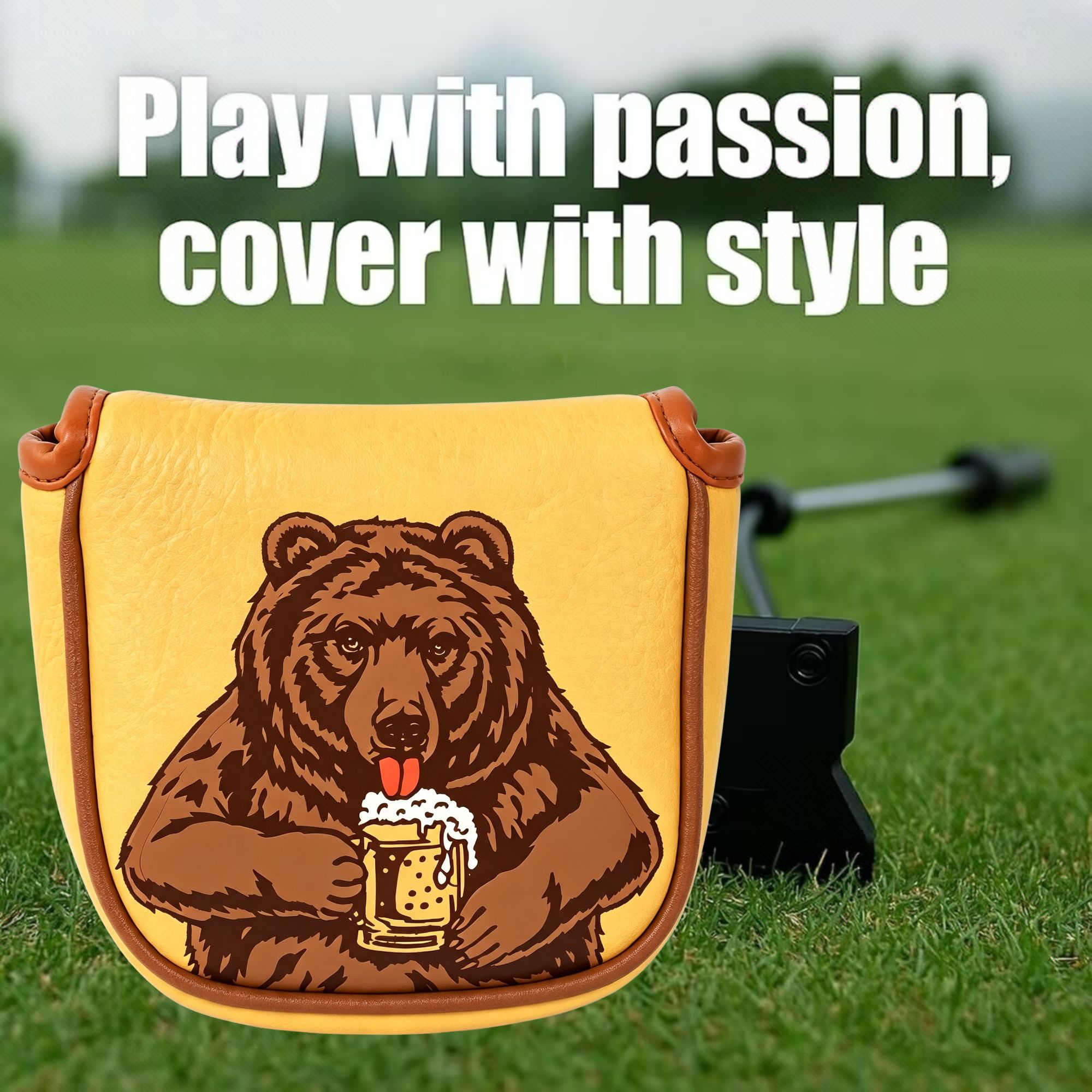 Skull Embroidered Golf Mallet  - Men'S Accessories review and price