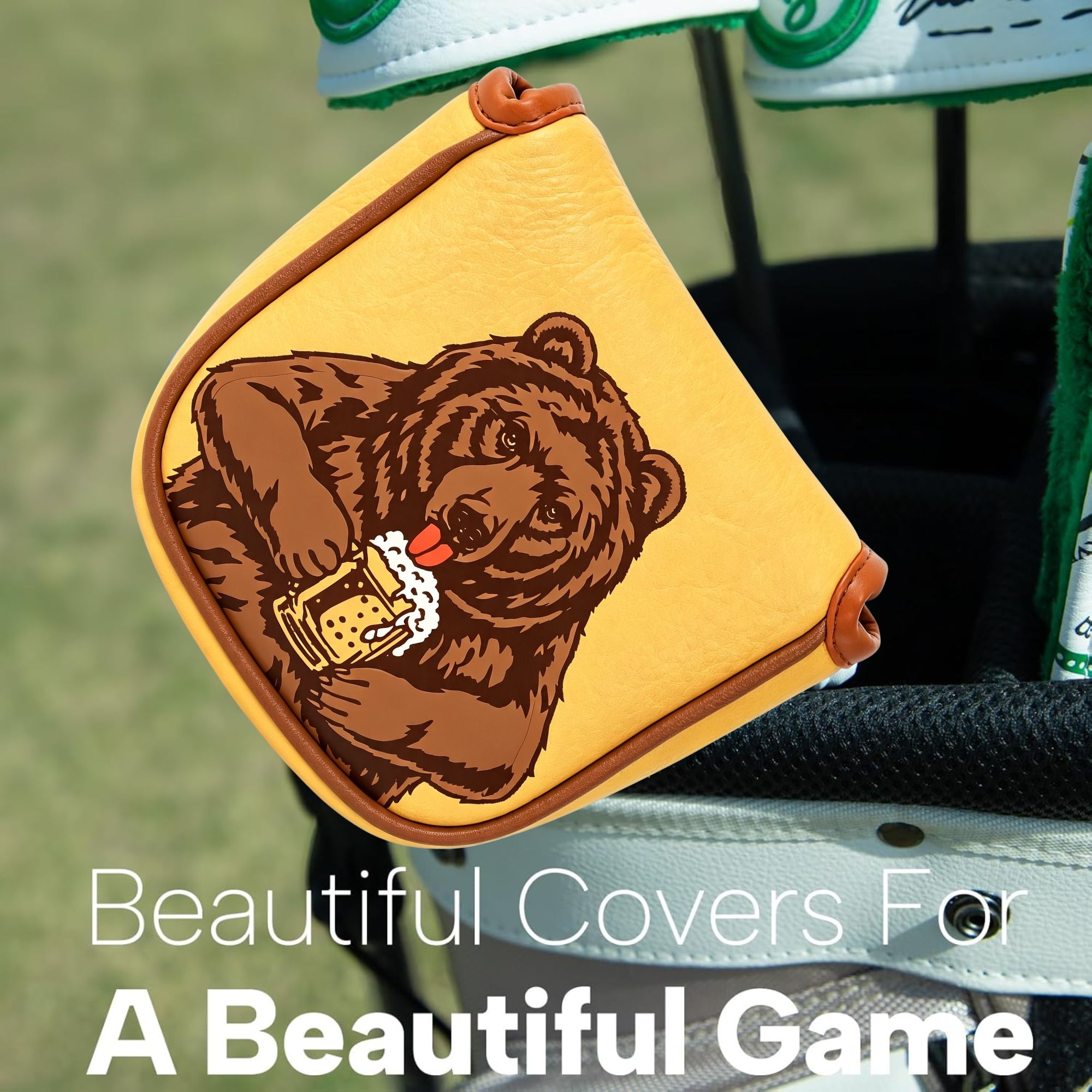 Skull Embroidered Golf Mallet  - Men'S Accessories review and price