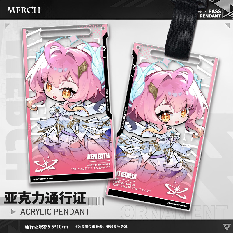 Game Wuthering Waves Aemeath T - Men Keychain Accessories review and price