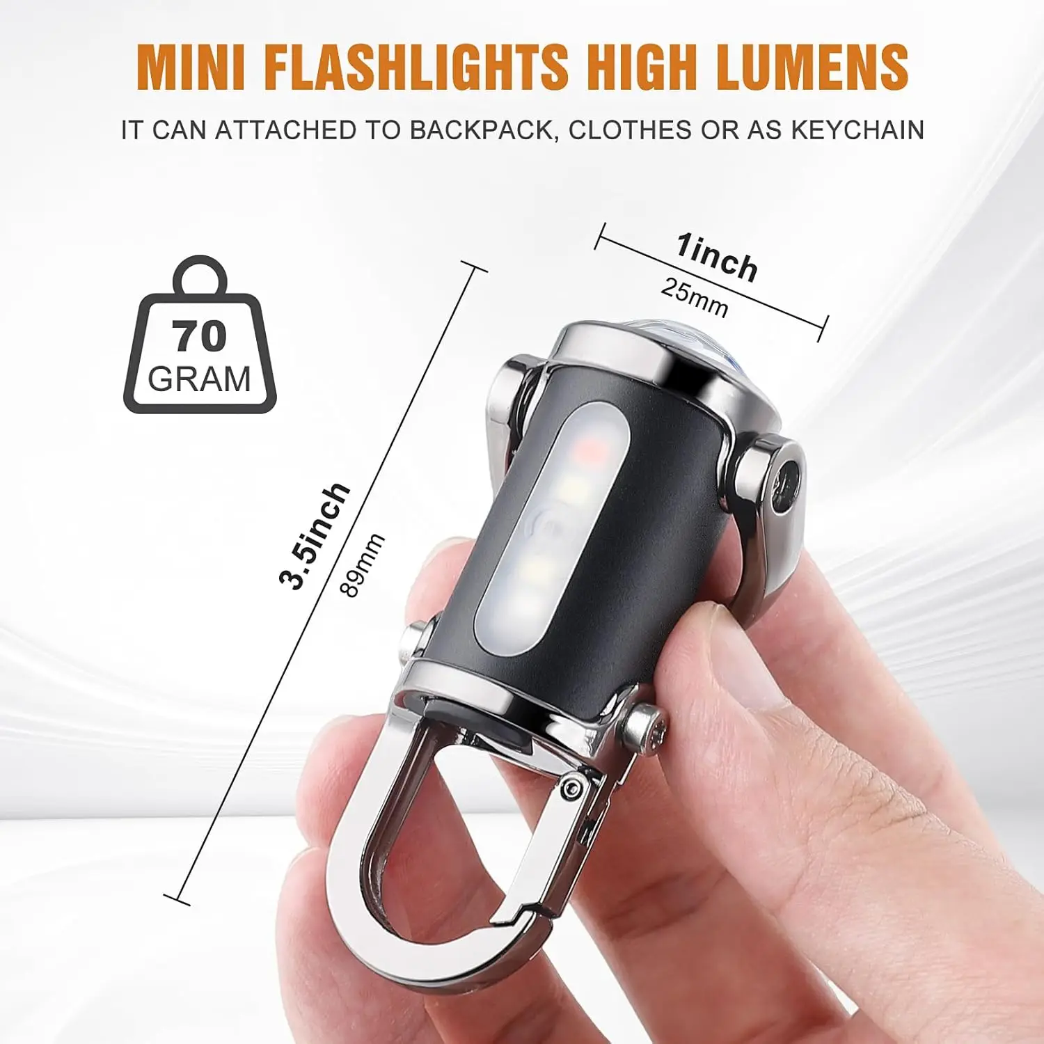 Mini Keychain Flashlight Recha - Men Keychain Accessories review and price
