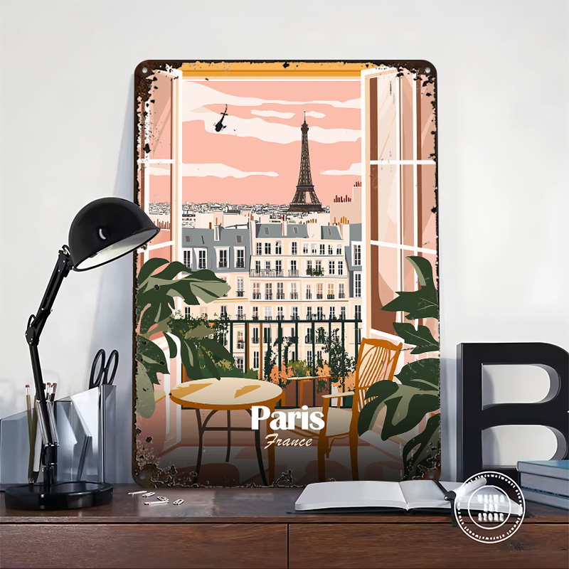Paris Balcony View Metal Poste - Men'S Accessories Paris review and price