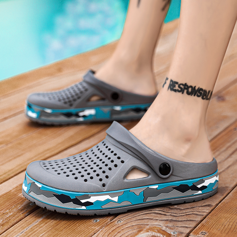 Summer Men Shoes Clogs Slipper - Men Accessories For Beach review and price