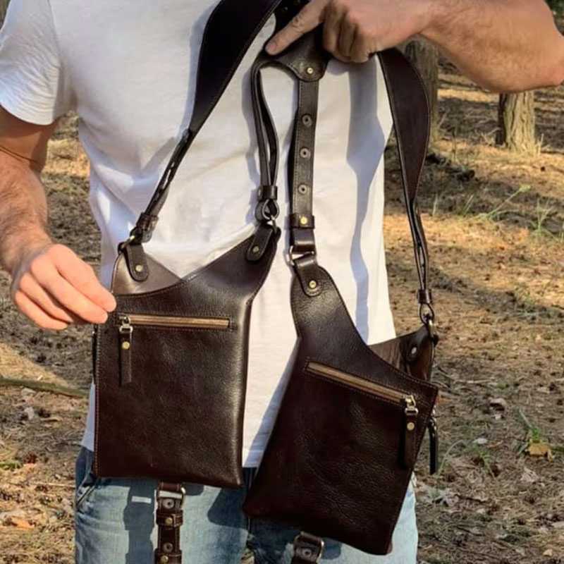 Medieval Steampunk Leather Har - Men'S Viking Accessories review and price