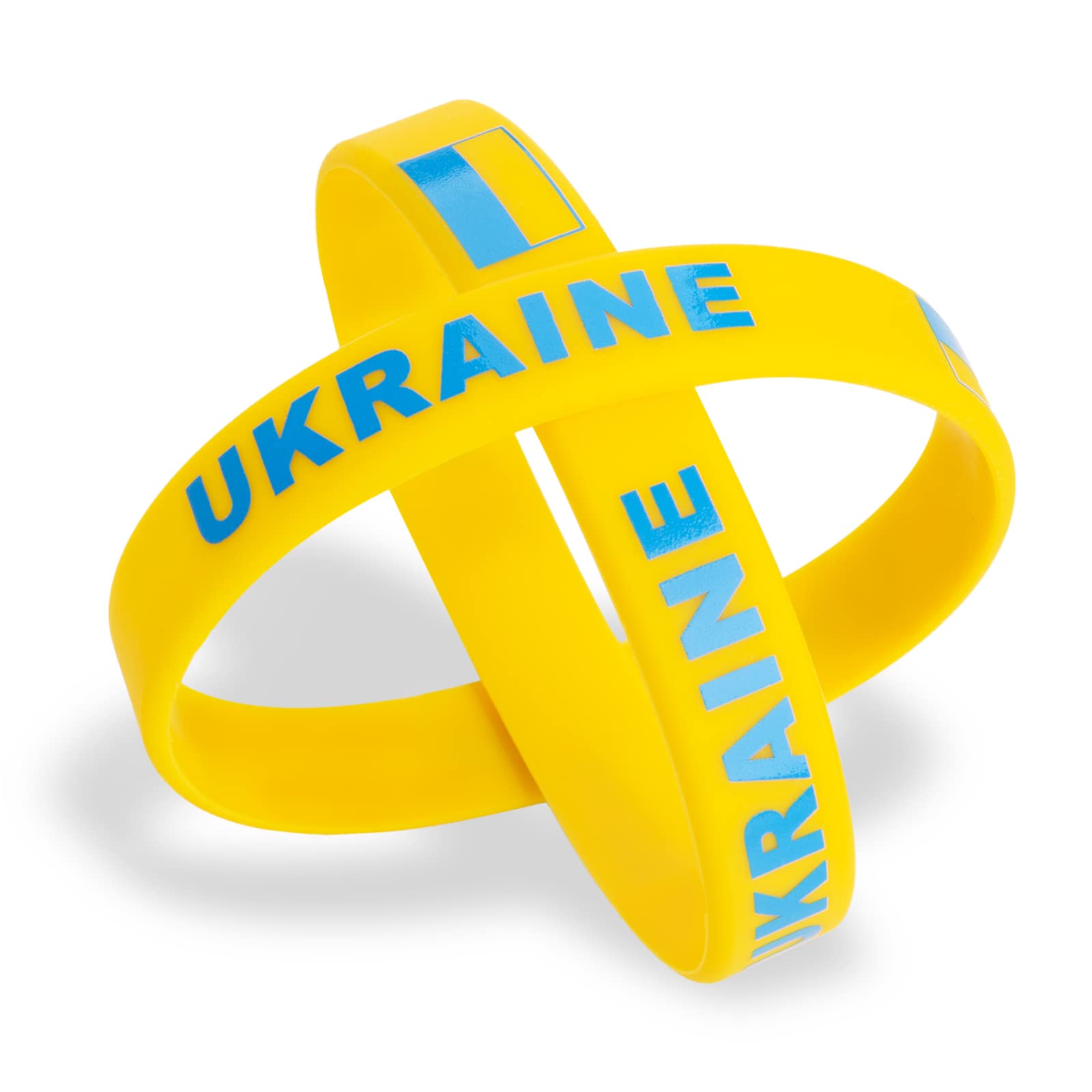 2pcs Ukraine Flag Bracelet Sil - Men'S Accessories Uk review and price