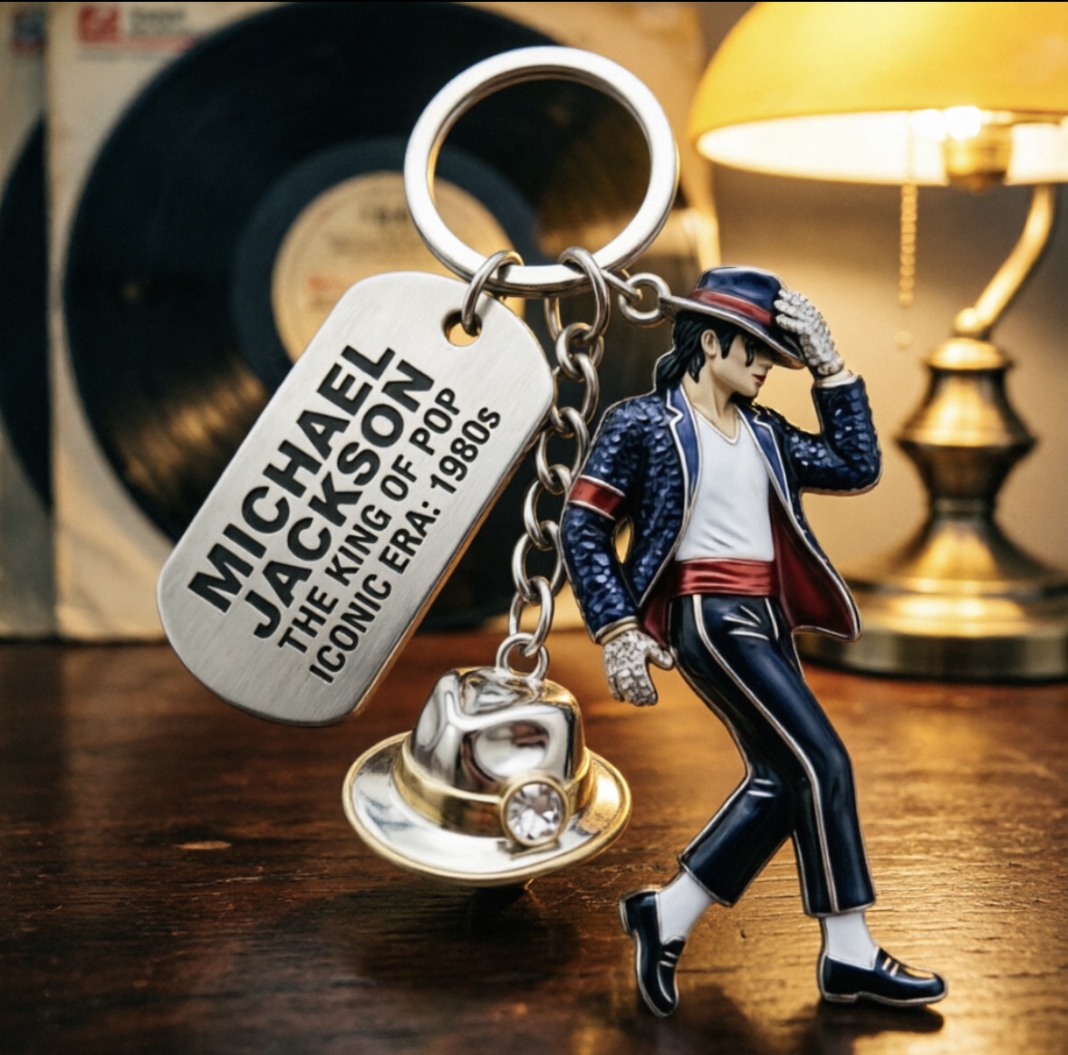Michael Jackson Keychain, Clas - Men Keychain Accessories review and price