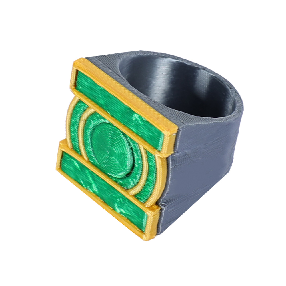 Green Gold Finger Rings Adult  - Men Accessories Jordan review and price