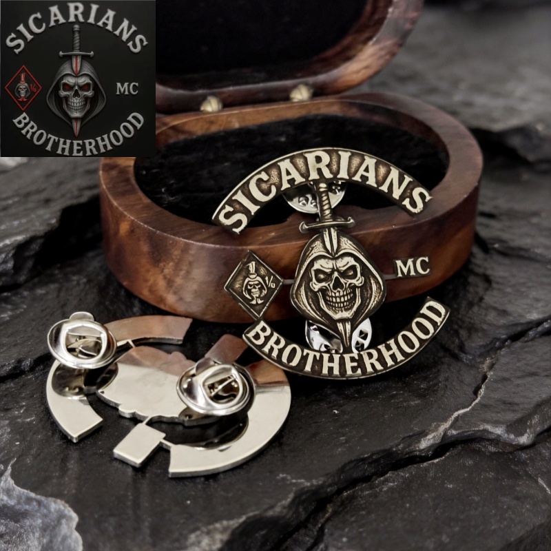 Personalized Custom MC Picture - Men Accessories Brooch review and price