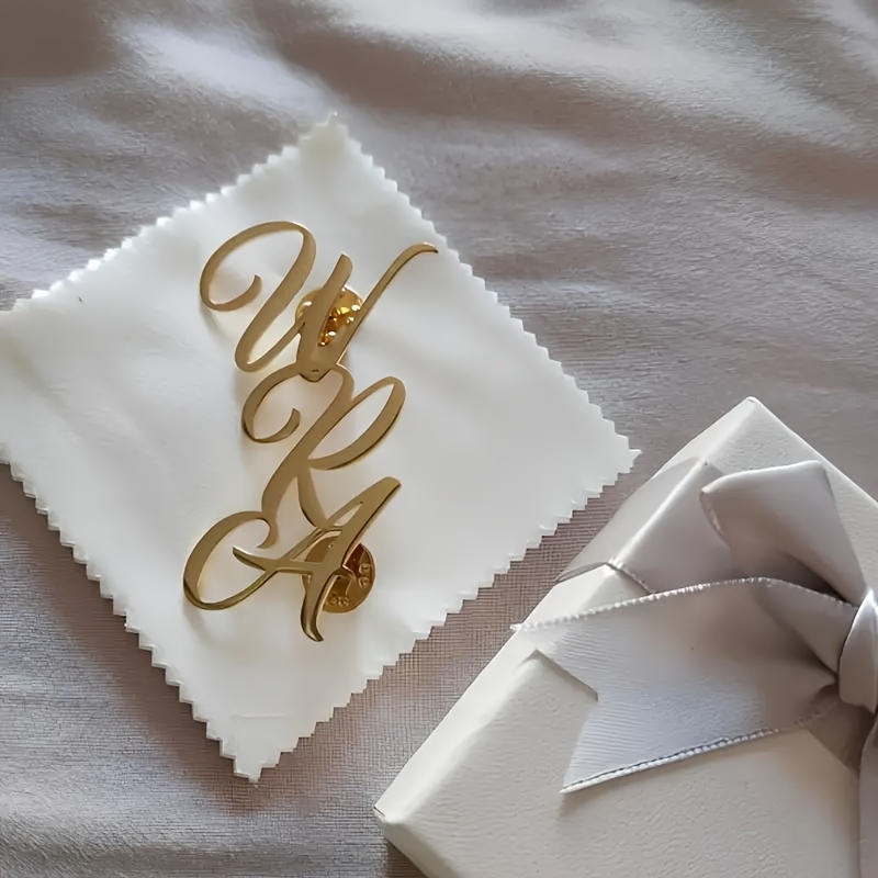 Custom Monogram Initial Name S - Men Accessories Brooch review and price