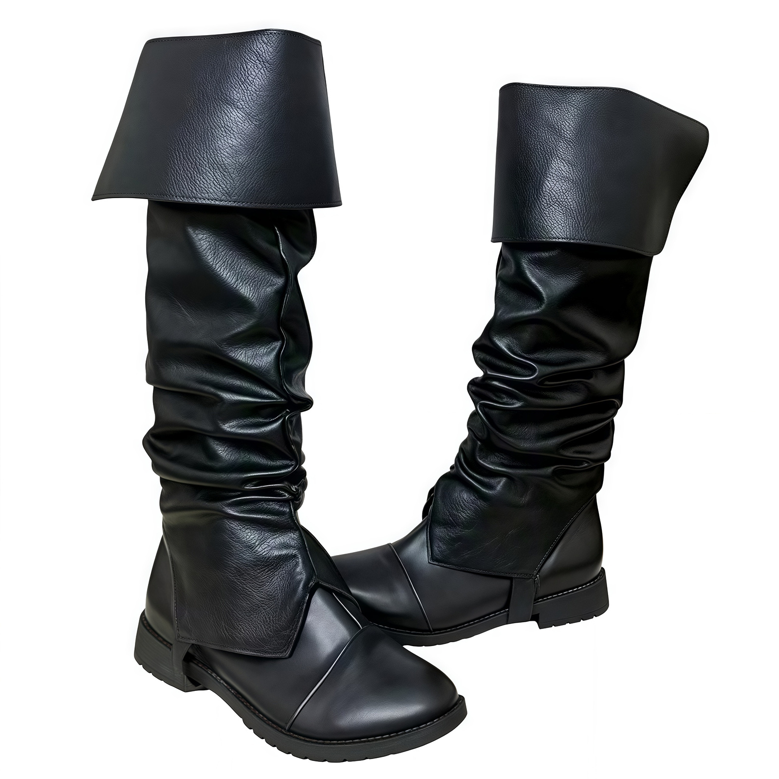 Medieval Pirate Boot Covers Ad - Men'S Viking Accessories review and price