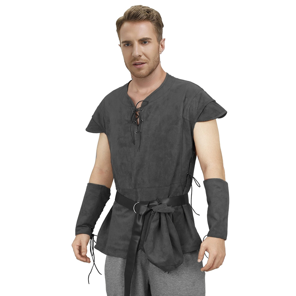 Men's Medieval Lace Up Tunic S - Men'S Viking Accessories review and price