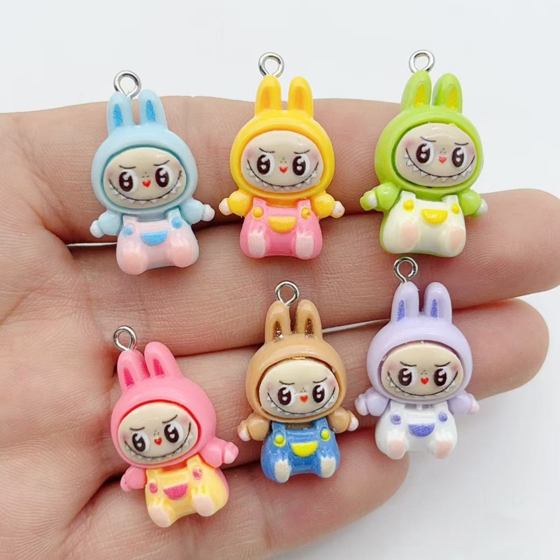 10Pcs Kawaii Rabbit Strawberry - Men Keychain Accessories review and price
