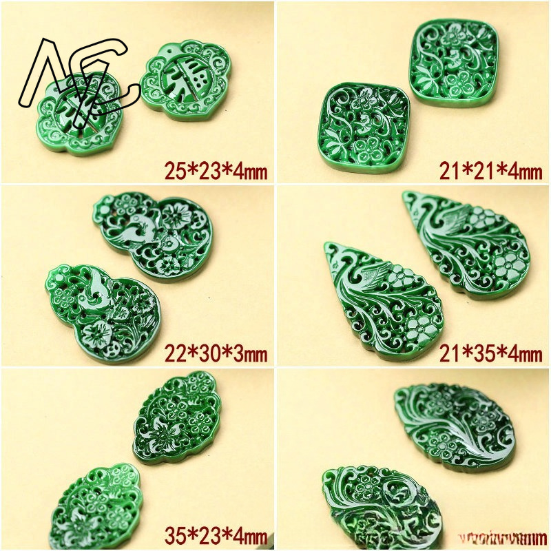 2pcs DIY Natural Dry Green Eme - Men'S Accessories review and price