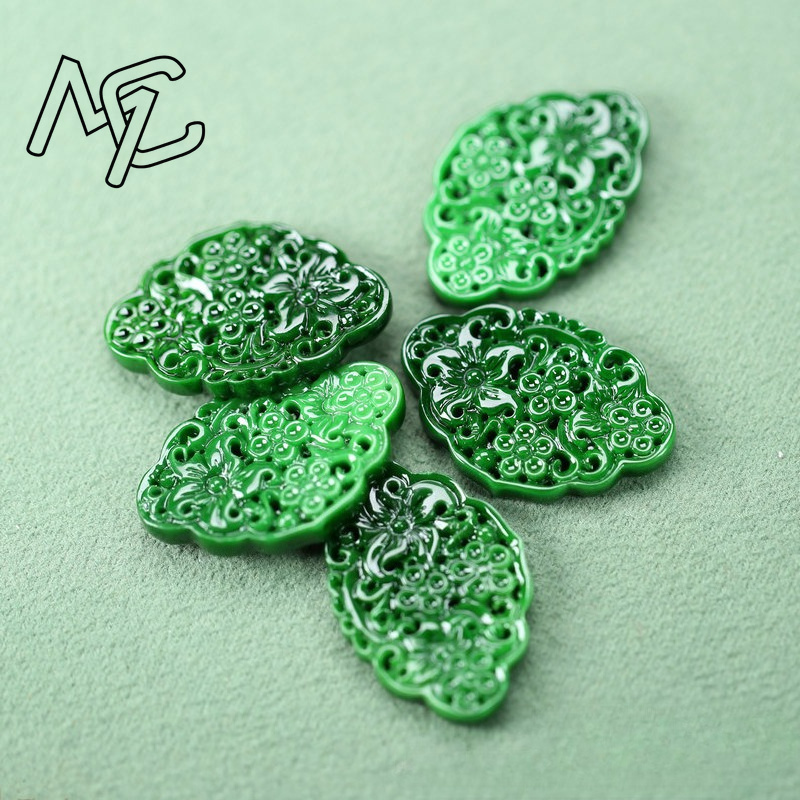 2pcs DIY Natural Dry Green Eme - Men'S Accessories review and price