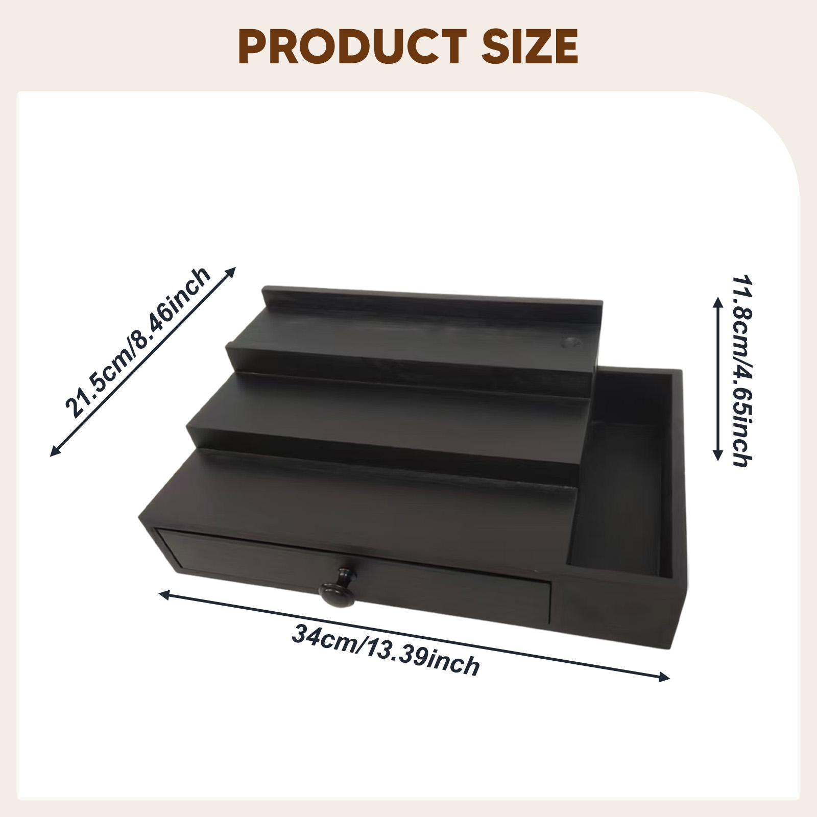 Perfume Organizer Wood Three T - Men Accessories Drawer review and price