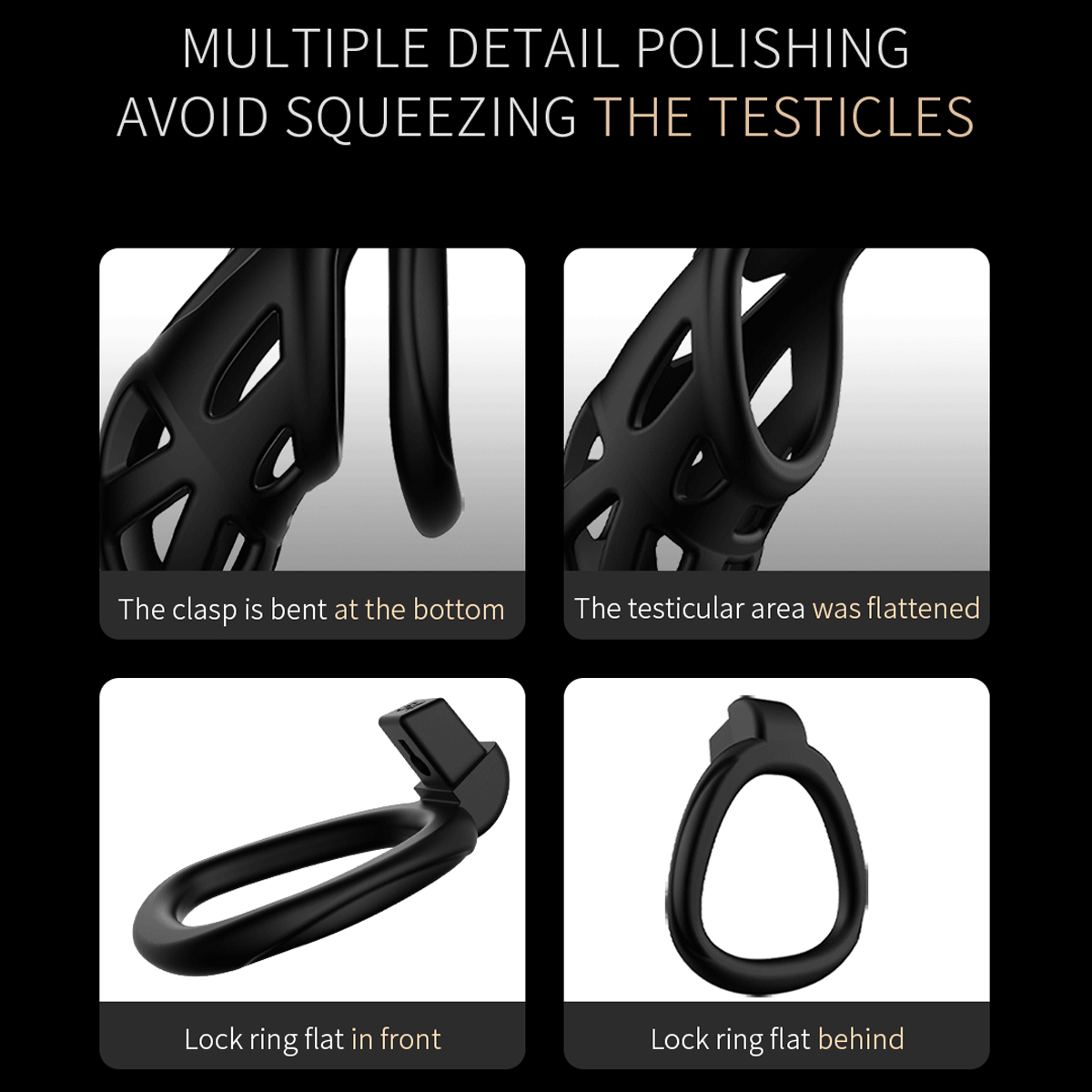Male Chastity Cage Penis Lock  - Men'S Accessories review and price