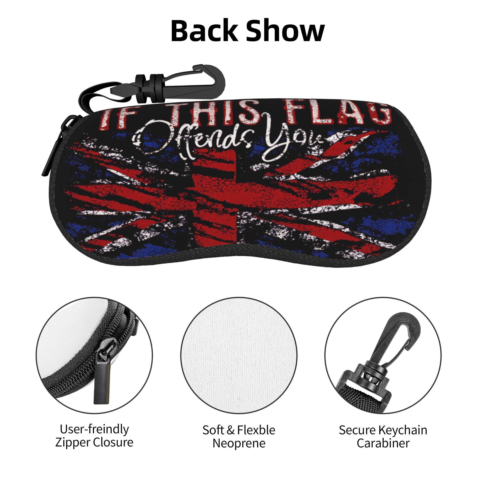 British flag UK Glasses Case M - Men'S Accessories Uk review and price