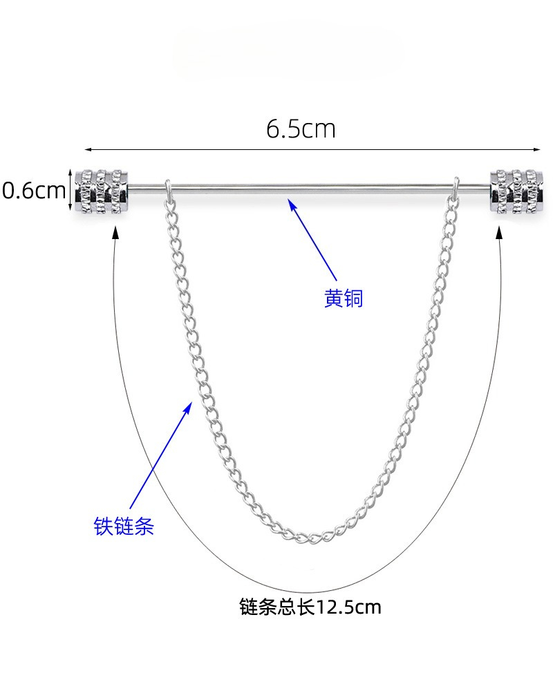 New Men's Brooch for Shirt Sta - Men Accessories Brooch review and price