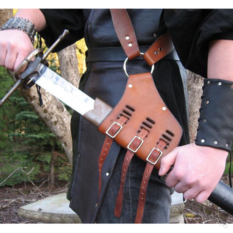 Medieval Shoulder Strap Sword  - Men'S Viking Accessories review and price