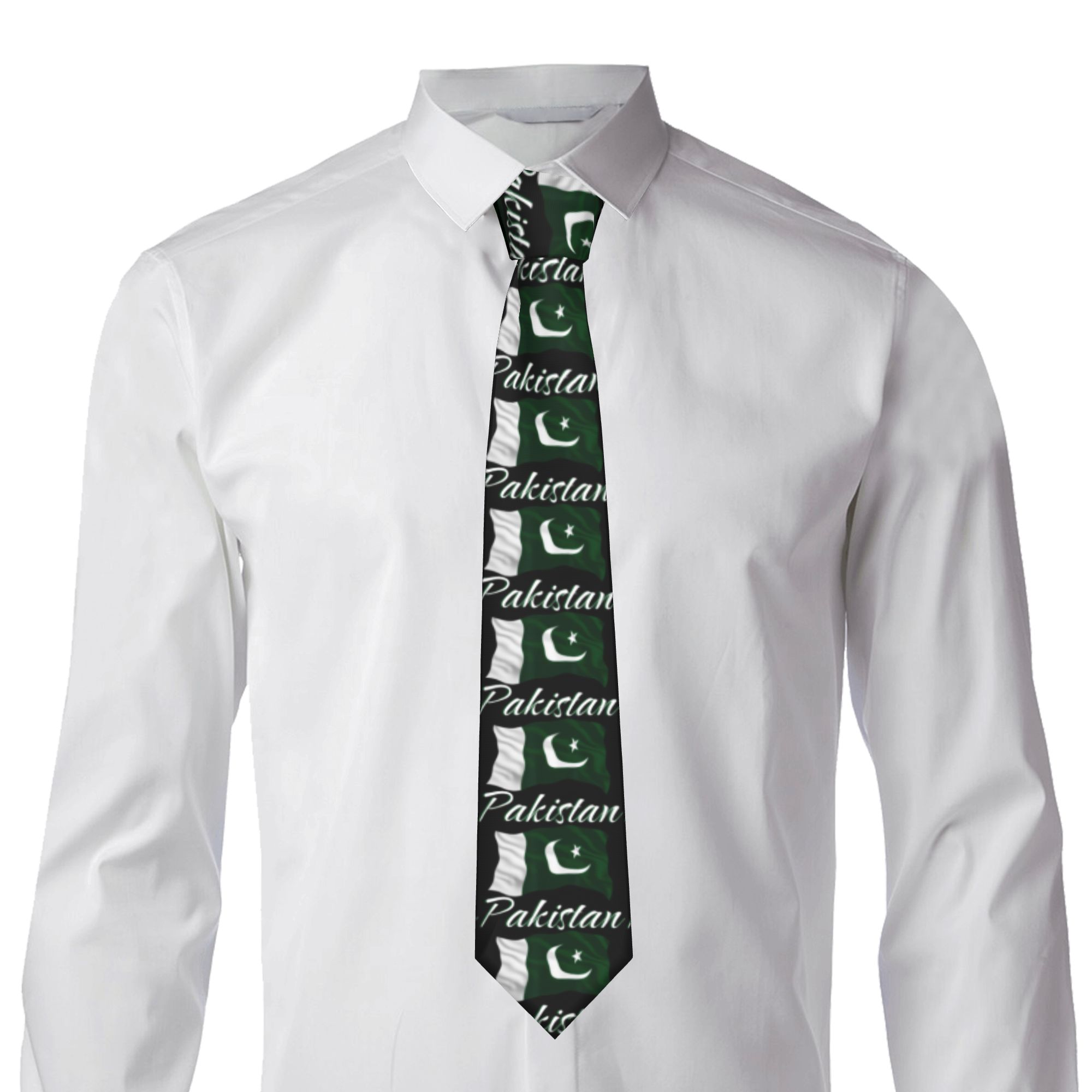 Men's Tie Pakistani Flag Of Pa - Men Accessories Pakistan review and price